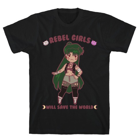 Rebel Girls Will Save The World Pluto T-Shirt
