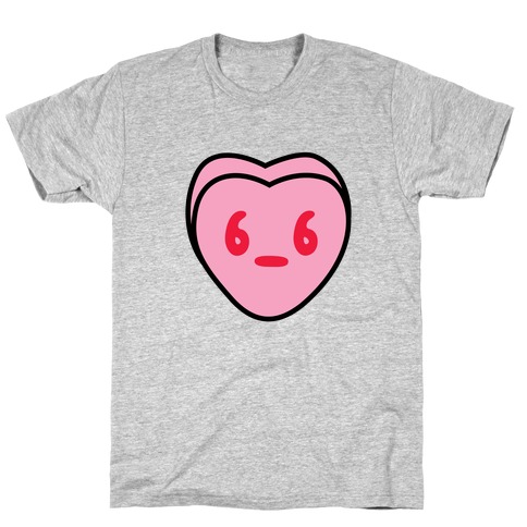 Candy Heart Side Eye T-Shirt