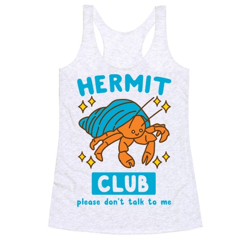 Hermit Club Racerback Tank Top