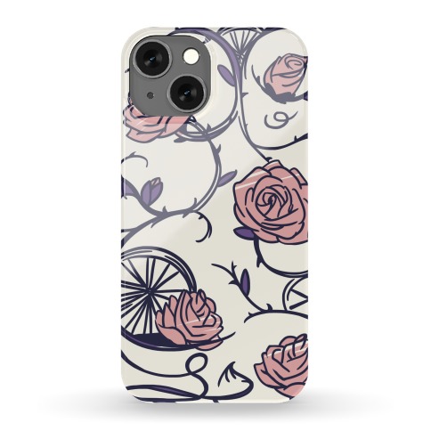 Sleeping Beauty Briar Rose Floral Pattern Phone Case