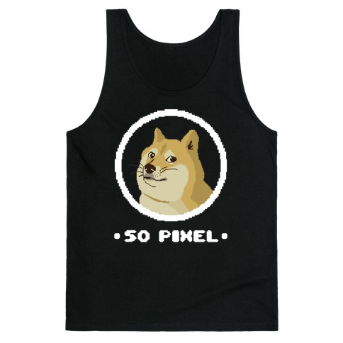 Pixel Doge Tank Top