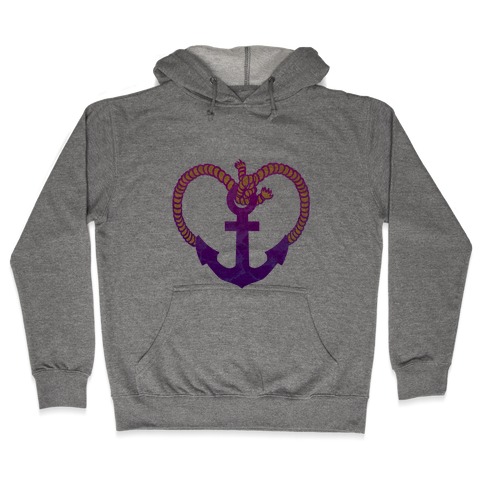 Anchor My Heart Hooded Sweatshirt