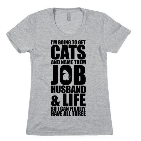 Cats Womens T-Shirt