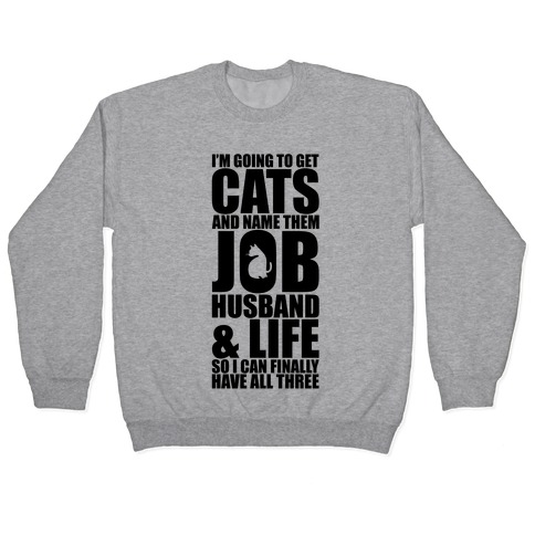 Cats Pullover