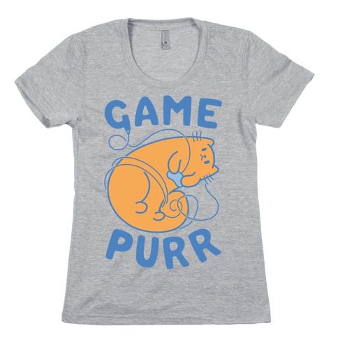 Game Purr Womens T-Shirt
