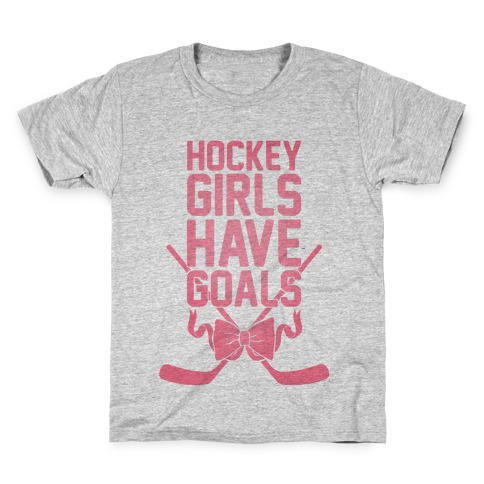 Hockey Girls Have Goals Kids T-Shirt
