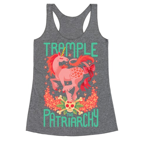 Trample The Patriarchy Racerback Tank Top