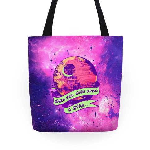 When You Wish Upon A Death Star Tote