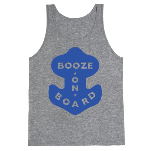 Booze On Board Tank Top