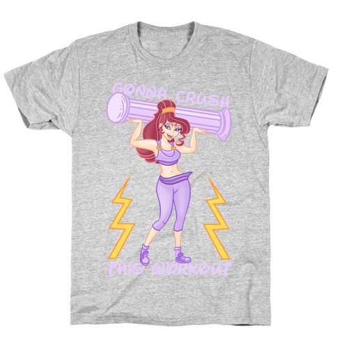 Anime Workout Hercules T Shirts Lookhuman