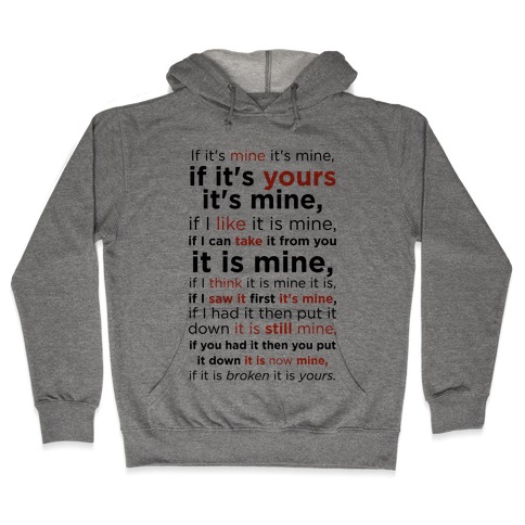 Baby Laws of Possession Hooded Sweatshirt