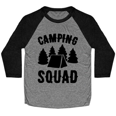 Camping Squad Baseball Tee