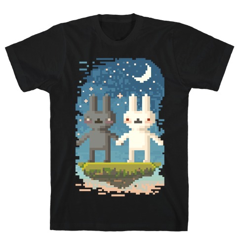 Bunnies in Moonlight T-Shirt