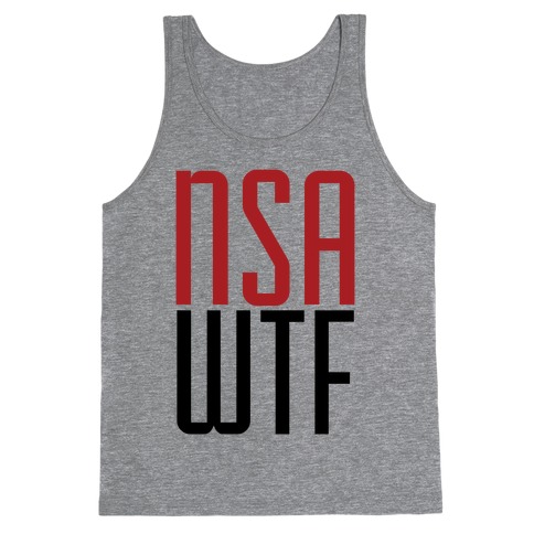 NSA WTF Tank Top