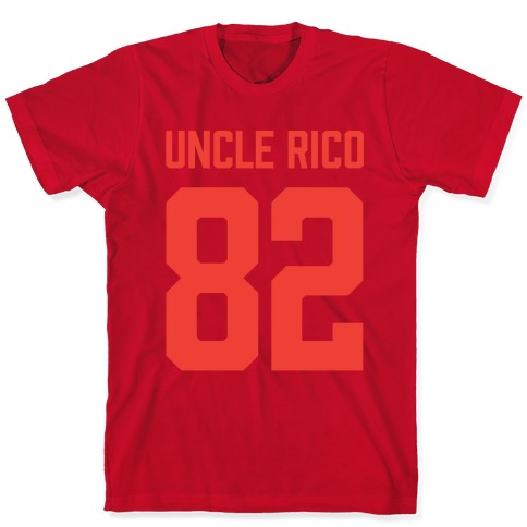 Uncle Rico Jersey T-Shirts | LookHUMAN