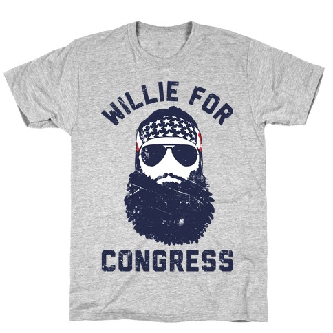 Willie For Congress  T-Shirt