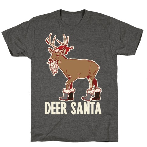 Deer Santa T-Shirt