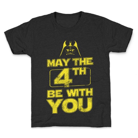 May the 4th Be With You (Vintage) Kids T-Shirt