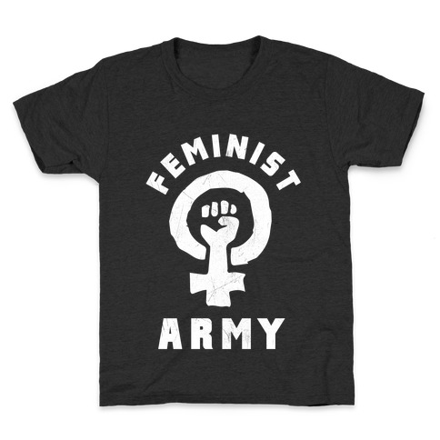 Feminist Army Kids T-Shirt