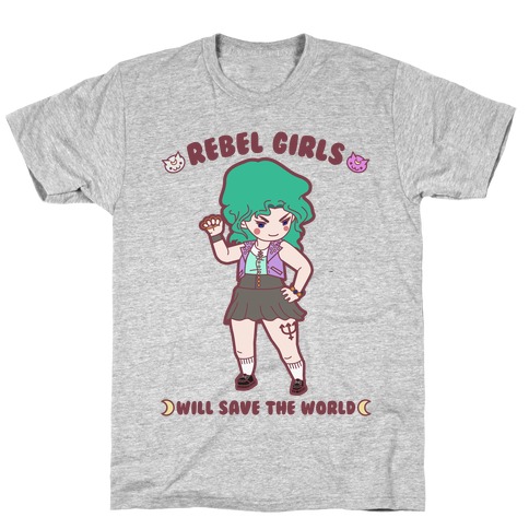 Rebel Girls Will Save The World Neptune T-Shirt