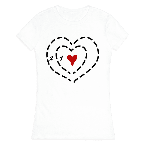A Heart Two Sizes Too Small - T-Shirt - HUMAN