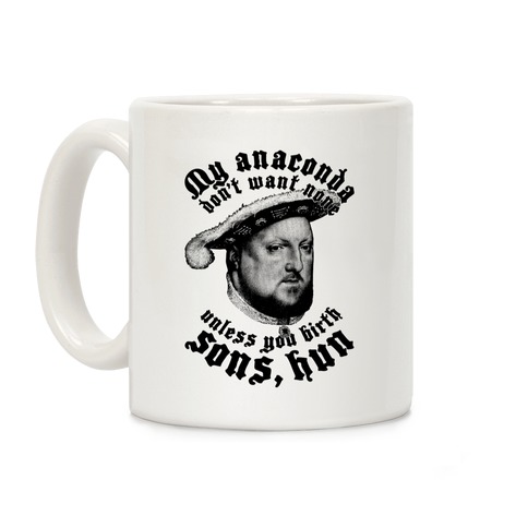 Henry VIII Anaconda Coffee Mug