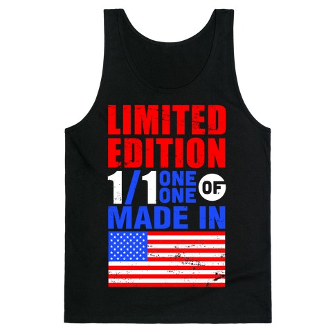 Limited Edition Made In America Tank Top