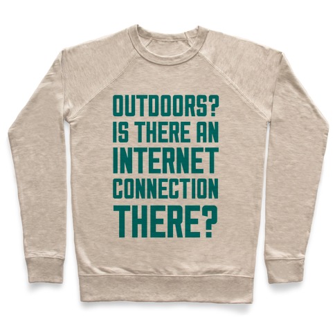 Outdoors? Pullover