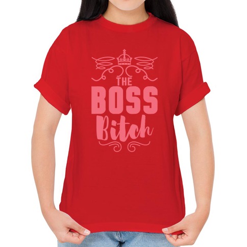 https://images.lookhuman.com/render/standard/6460648070446128/3600-red-lifestyle_female_2021-t-the-boss-bitch.jpg