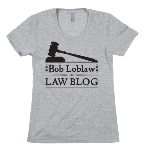 Law Blog Womens T-Shirt