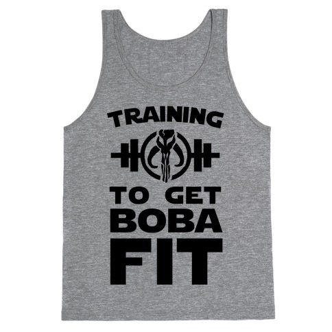 Training to Get Boba Fit Tank Top