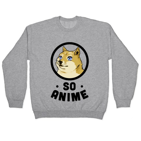 Anime Doge Pullover