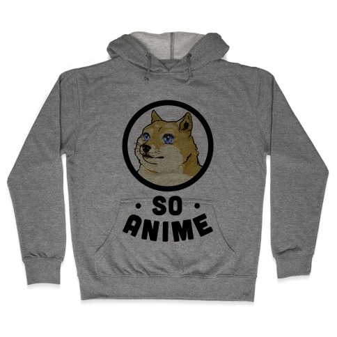 Anime Doge Hooded Sweatshirt