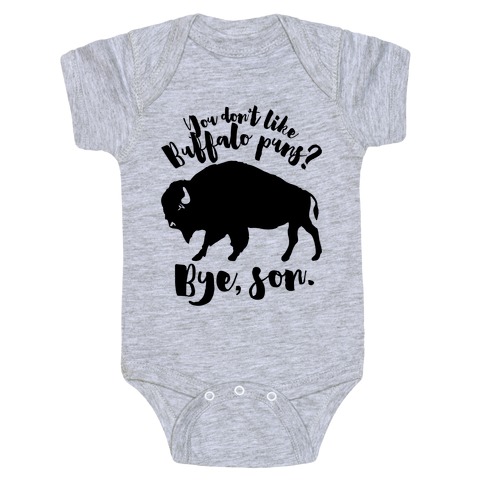 Buffalo Puns Baby One-Piece