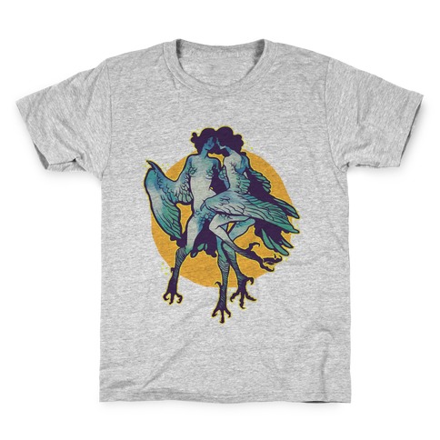Harpy Monster Girls Kids T-Shirt