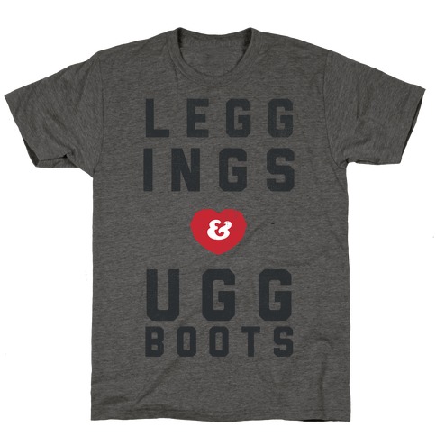 Leggings and Ugg Boots T-Shirt