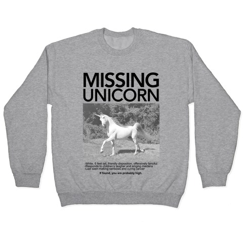 Missing Unicorn Pullover