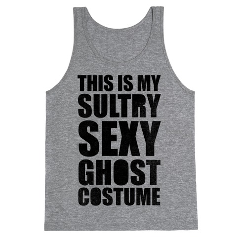 This Is My Sultry Sexy Ghost Costume Tank Top