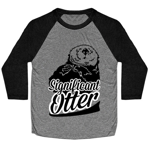 Significant Otter Baseball Tee