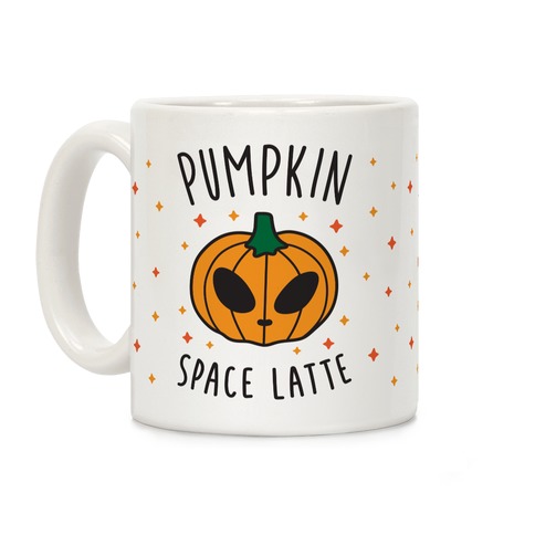 Pumpkin Space Latte Coffee Mug