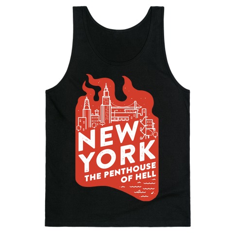 New York The Penthouse Of Hell Tank Top