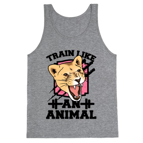 Train Like an Animal Tank Top