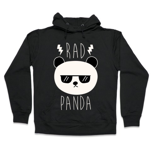black panda hoodie