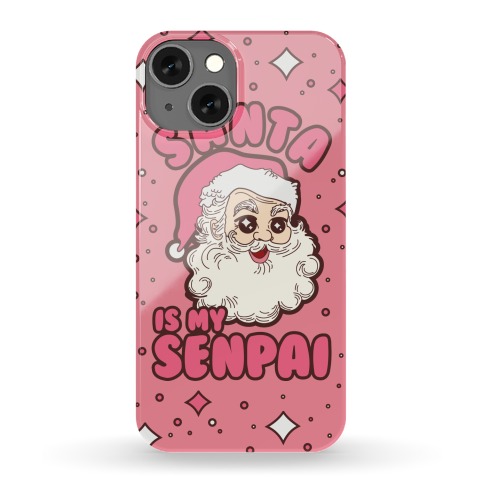 Santa is My Senpai Phone Case