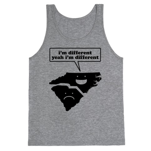 North Carolina: I'm Different Tank Top