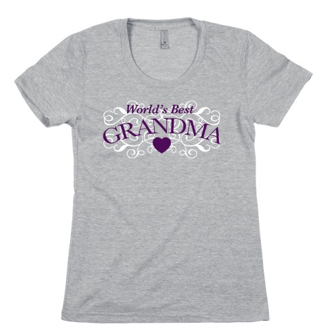 World's Best Grandma Womens T-Shirt