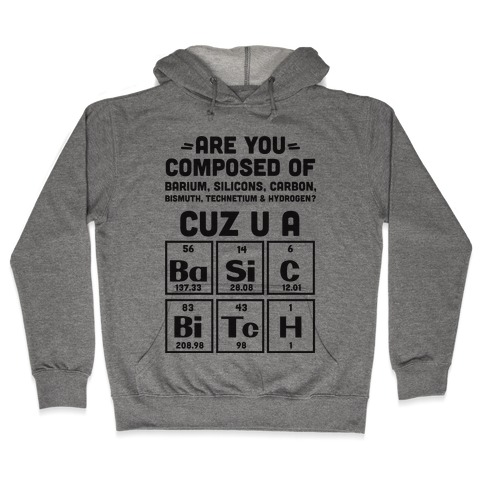 Basic Bitch Elements Hooded Sweatshirt
