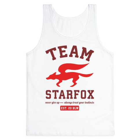Team Starfox Tank Tops | LookHUMAN