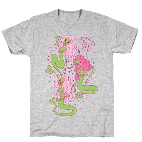 Mermaid Martians T-Shirt
