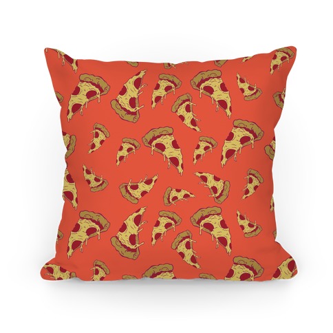 Pizza Pattern Pillow